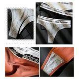TrowBridge Comfort Sports Women's Panties Sexy Letters Thongs Breathable Cotton Underwear Hot Sale G-Strings Sexy Lingerie Tanga