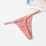 TrowBridge Fashion Striped Women's Panties Female Thongs Sexy Lingerie Cozy Underwear Hot G-Strings Sport Underpants Soft T-Back