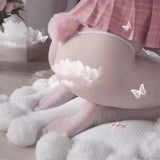 Women's G-string Thongs Sexy Panties Female Pompom Rabbit Hair Ball Underwear Ladies Girl's Lolita Thong Briefs T-back Underwear