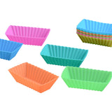 4Pcs Silicone Reusable Cake Molds