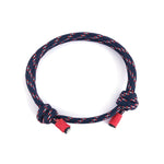 12 Colors Shoelace Style Adjustable Survival Rope Bracelet