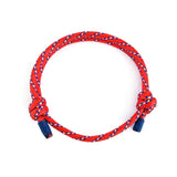 12 Colors Shoelace Style Adjustable Survival Rope Bracelet