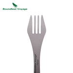 Titanium Ultralight Fork Spoon