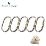 Titanium Carabiners Outdoor Camping