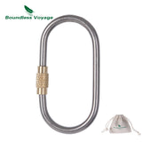 Titanium Carabiners Outdoor Camping