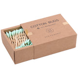 200PCS/Box Double Head Cotton Swab Women Makeup Cotton Bamboo Sticks Ears Cleaning Health Care Cleaning Tool