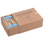 200PCS/Box Double Head Cotton Swab Women Makeup Cotton Bamboo Sticks Ears Cleaning Health Care Cleaning Tool