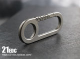 21 EDC Titanium Alloy Keychain