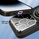 Magnetic Magsafe Wireless Charging Phone Case For iPhone 14 13 12 Pro Max Logo Hole Camera Portection Cellphone Cover Funda