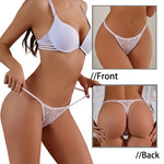 4PCS/Set Lace Thong