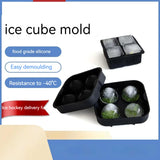 Food Grade Silicone Ice Mold Ice Tray 4 Balls 6 Balls 8 Balls