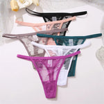 4PCS/Set Lace Thong