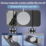 Magnetic Magsafe Wireless Charging Phone Case For iPhone 14 13 12 Pro Max Logo Hole Camera Portection Cellphone Cover Funda