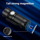 Mini Torch LED Rechargeable Flashlight Portable USB Charging Flashlight High Power  Camping Waterproof Long Range Lantern