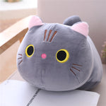 25/100cm Cute Soft Cat Plush Pillow Sofa Cushion