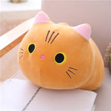 25/100cm Cute Soft Cat Plush Pillow Sofa Cushion