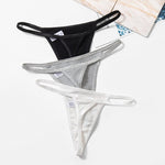 TrowBridge Fashion Striped Women&#39;s Panties Female Thongs Sexy Lingerie Cozy Underwear Hot G-Strings Sport Underpants Soft T-Back