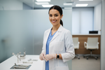 Load image into Gallery viewer, pretty female doctor with gloves
