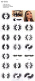 25mm 3D Real Mink Lashes KD-Series Wholesale Bulk Luxury Eyelashes