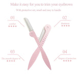 12Pcs/set Reusable Eyebrow Stencil Set DIY Drawing Guide Styling Shaping Grooming Template Card Easy Makeup