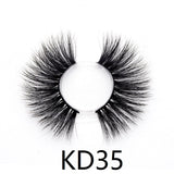 25mm 3D Real Mink Lashes KD-Series Wholesale Bulk Luxury Eyelashes