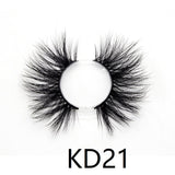 25mm 3D Real Mink Lashes KD-Series Wholesale Bulk Luxury Eyelashes