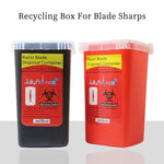 Barbershop Disposable Blade Safe Container