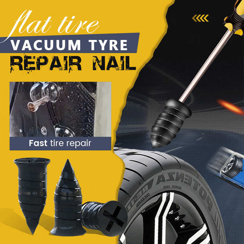 Tire Repair Nail For Motorcycle Tubeless Tyre Repair Rubber Nails Self –  EELEM™