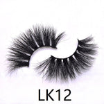 25mm 3D Real Mink Lashes KD-Series Wholesale Bulk Luxury Eyelashes