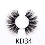 25mm 3D Real Mink Lashes KD-Series Wholesale Bulk Luxury Eyelashes