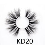 25mm 3D Real Mink Lashes KD-Series Wholesale Bulk Luxury Eyelashes