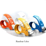 48mm Packaging Tape Dispenser 2" Metal Tape Cutter Packing Seal Dispenser, Random Color