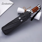 Leodauknow - Automatic Travel Umbrella, Windproof, Auto open & close