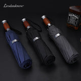 Leodauknow - Automatic Travel Umbrella, Windproof, Auto open & close