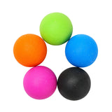 TPE Fascia Ball Lacrosse Muscle Relaxation Exercise Sports Fitness Yoga Peanut Massage Ball Trigger Point Stress Pain Relief