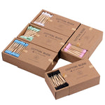 200PCS/Box Double Head Cotton Swab Women Makeup Cotton Bamboo Sticks Ears Cleaning Health Care Cleaning Tool