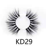 25mm 3D Real Mink Lashes KD-Series Wholesale Bulk Luxury Eyelashes