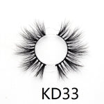 25mm 3D Real Mink Lashes KD-Series Wholesale Bulk Luxury Eyelashes