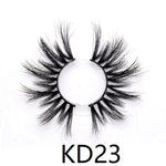 25mm 3D Real Mink Lashes KD-Series Wholesale Bulk Luxury Eyelashes