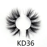 25mm 3D Real Mink Lashes KD-Series Wholesale Bulk Luxury Eyelashes