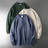 Heavy American Style Winter Export Original round Neck Sweater