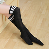 Striped Long Socks Women