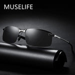 Photochromic Sunglasses Men Polarized Driving Chameleon Glasses Male Change Color Sun Glasses Day Night Vision Driver&#39;s Eyewear