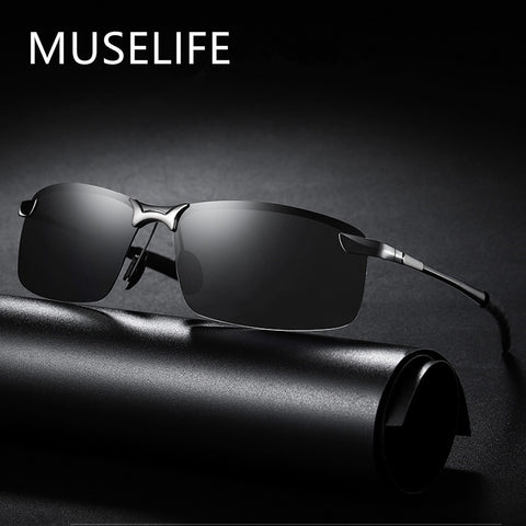 Photochromic Sunglasses Men Polarized Driving Chameleon Glasses Male Change Color Sun Glasses Day Night Vision Driver&#39;s Eyewear