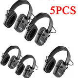 1pcs 5pcs Electronic Shooting Earmuff Impact Sport Anti-noise Ear Protector Sound Amplification Tactical Hear Protective Headset