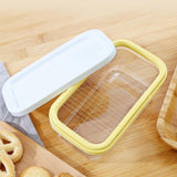 Cutter Slicer Butter Box Sealed Fresh-Keeping PE Cheese Keeper with for Kitchen