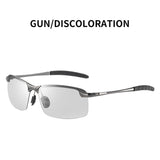 Photochromic Sunglasses Men Polarized Driving Chameleon Glasses Male Change Color Sun Glasses Day Night Vision Driver&#39;s Eyewear