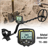 Metal Detector Underground Professional Depth 2.5m Search Finder TX-850 Treasure Hunter Detecting Pinpointer Waterproof