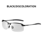 Photochromic Sunglasses Men Polarized Driving Chameleon Glasses Male Change Color Sun Glasses Day Night Vision Driver&#39;s Eyewear