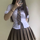 Long Sleeve School Girl Shirt